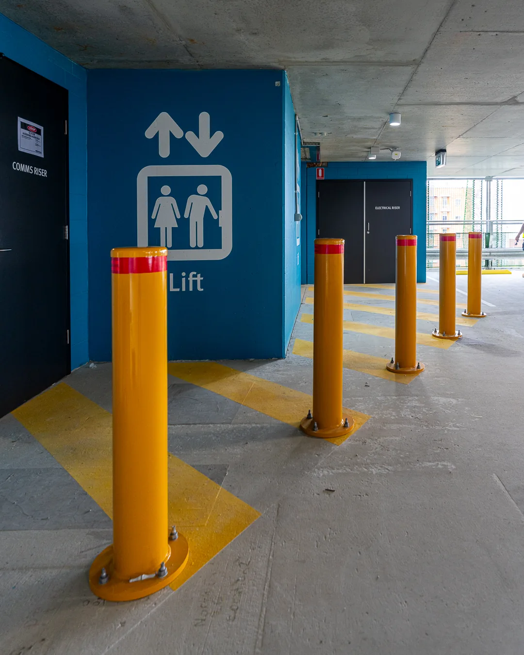 Invicta metalwork at The Prince Charles Hospital car park
