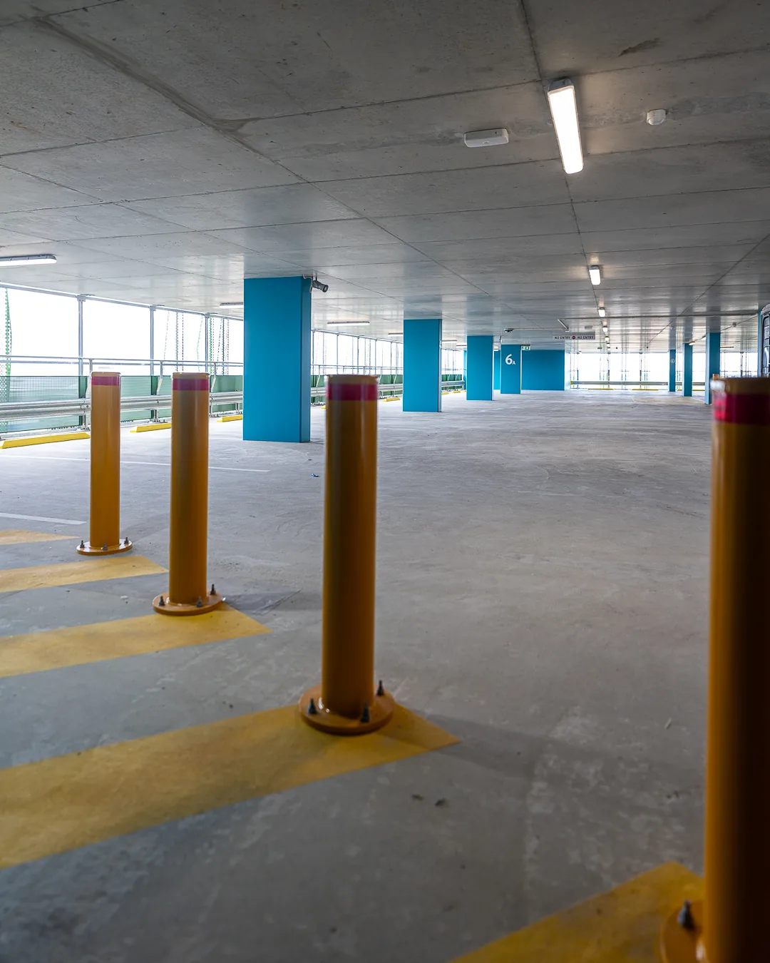 The Prince Charles Hospital car park detail