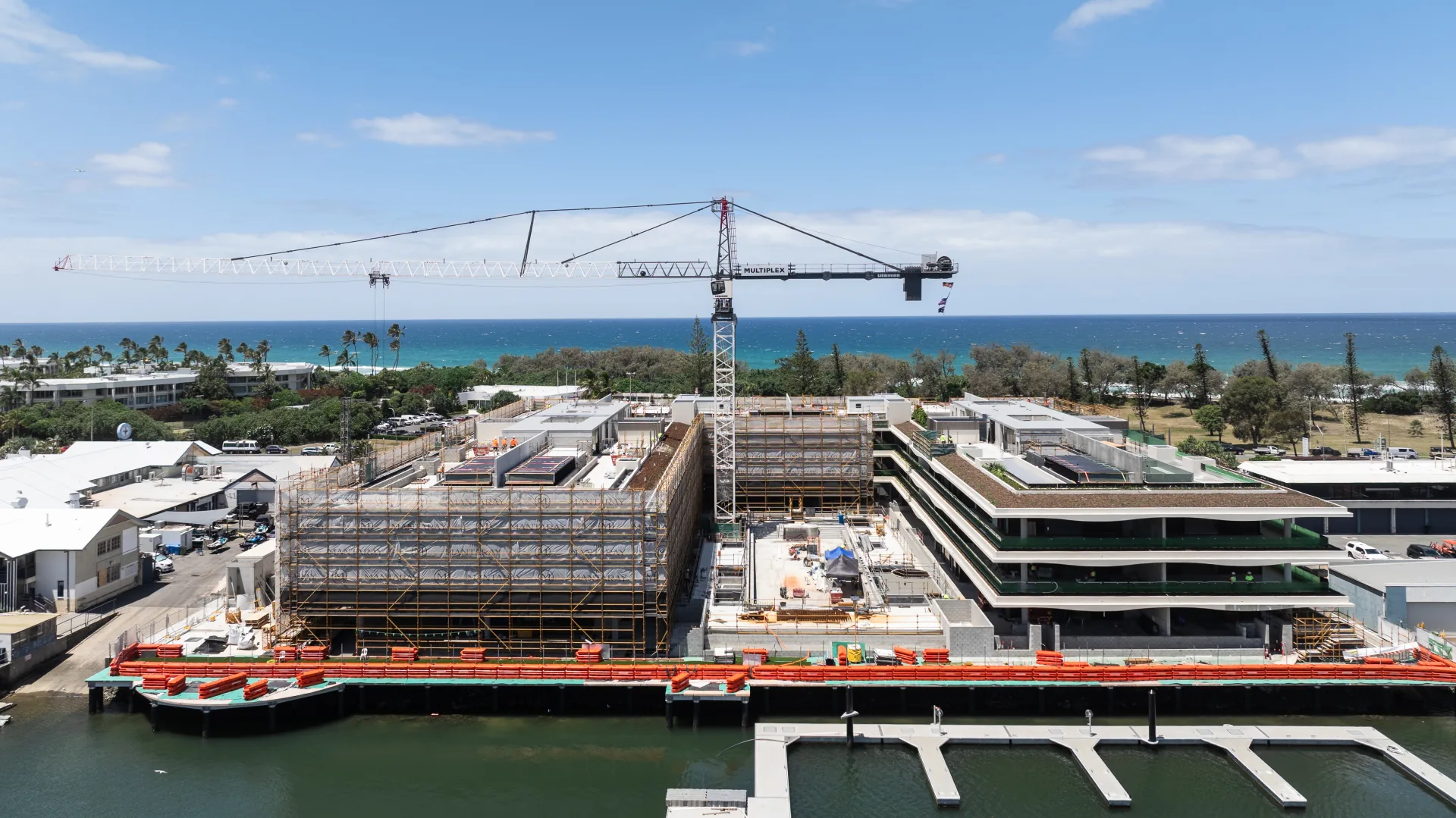 Mantaray Marina and Residences aluminium detail