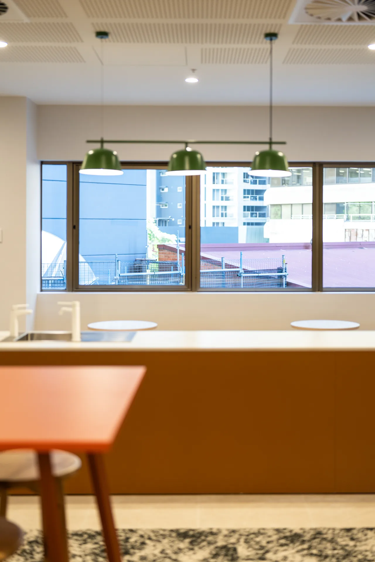 Residents' common room at 41 George Street